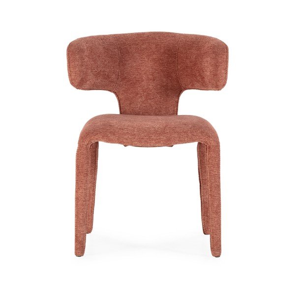 Scaun de living teracotă tapițat Maca – MOME-image-3