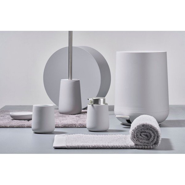 Coș de gunoi gri deschis din plastic 3 l Nova – Zone-image-1