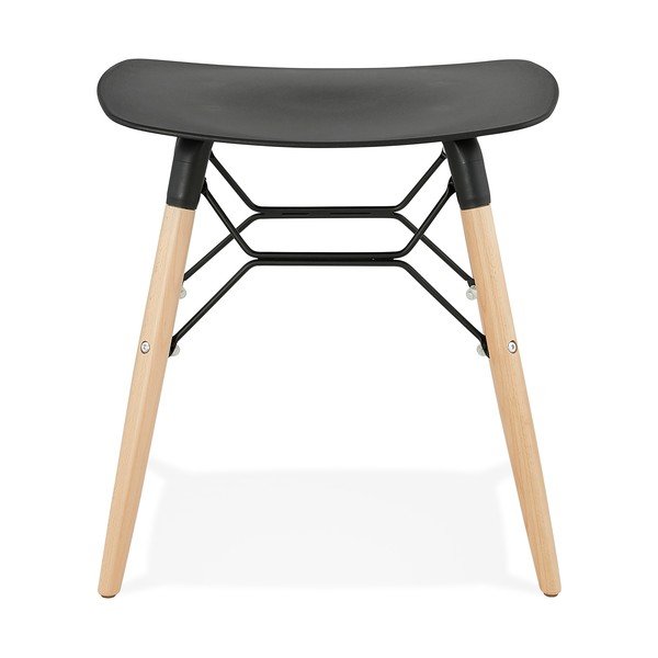 Scaun Kokoon Jartel, negru-image-1