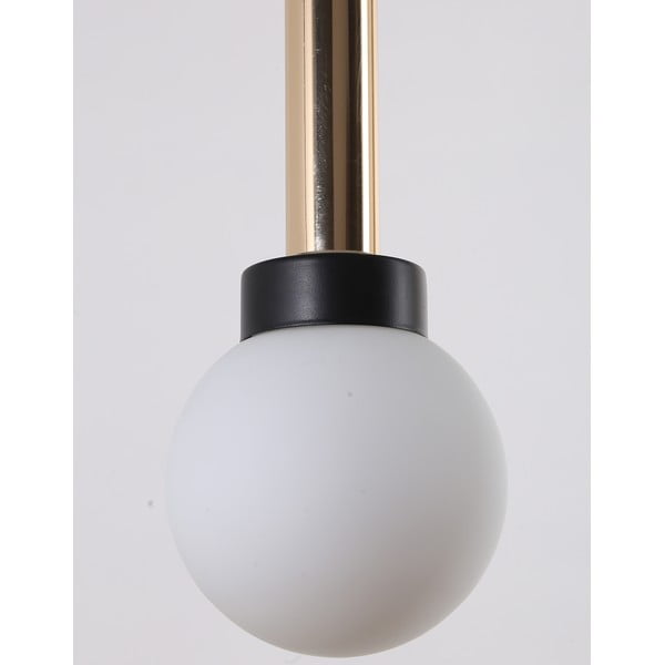 Lustră cu abajur din sticlă ø 15 cm Cota – Squid Lighting-image-4