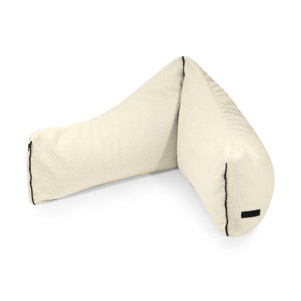 Fotoliu puf pentru copii maro cu tapițerie din țesătură bouclé Clip Clap 90 – SLOWDOWN-image-2