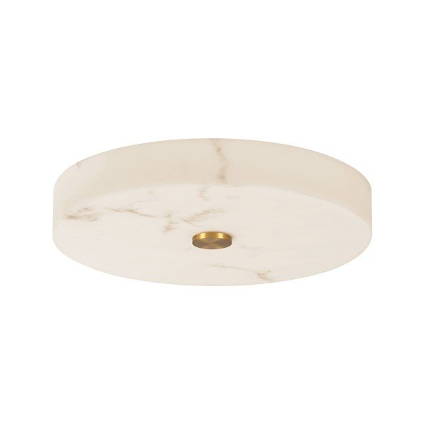 Plafonieră crem/alămie LED cu intensitate reglabilă cu aspect de piatră Serita – Nova Luce