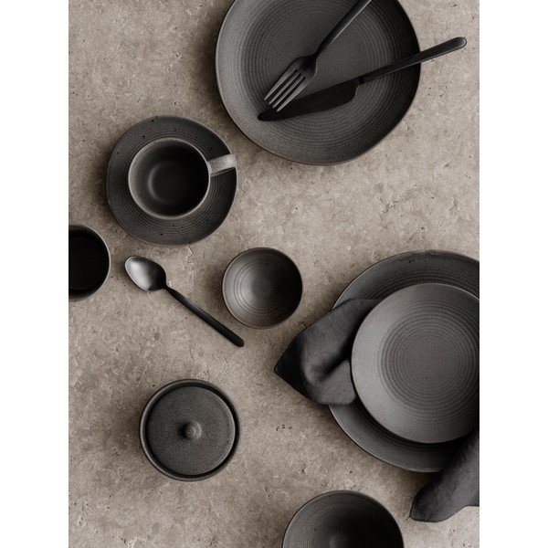 Bol mic maro închis din ceramică ø 8 cm KUMI – Blomus-image-1