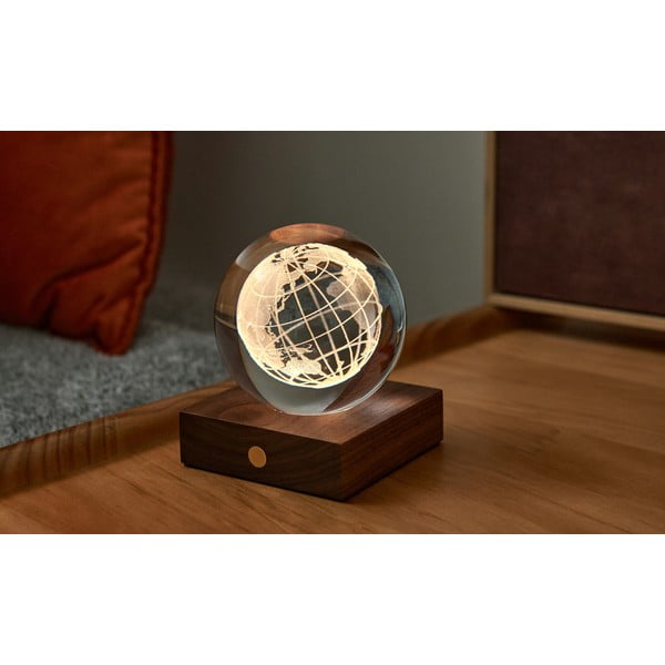 Decorațiune luminoasă maro închis cu USB Amber – Gingko-image-3