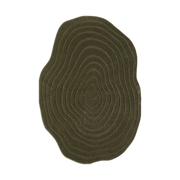 Covor verde închis 160x230 cm Pebble – ESTE