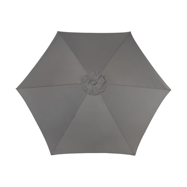 Umbrelă de soare neagră ø 300 cm Roja - Rojaplast-image-2