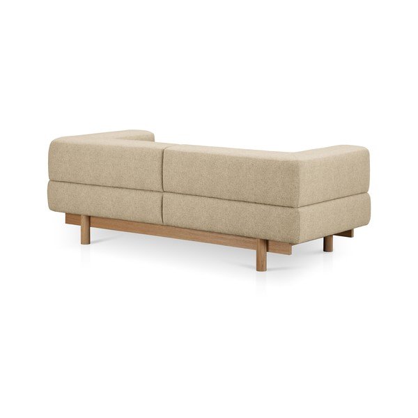 Canapea bej cu tapițerie din lână 200 cm Alchemist – EMKO-image-3