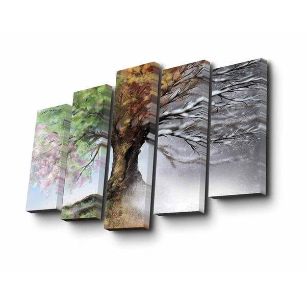 Tablou din mai multe piese Four Seasons, 82 x 50 cm