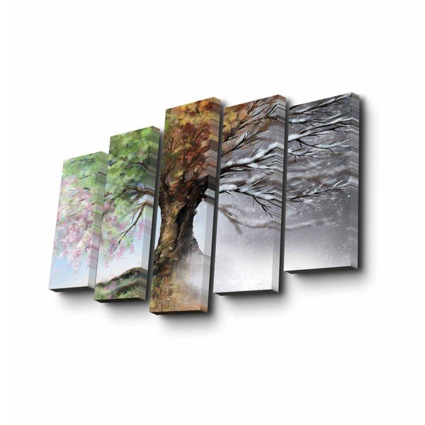 Tablou din mai multe piese Four Seasons, 82 x 50 cm
