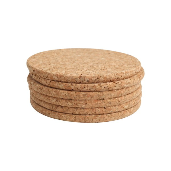 Set 6 suporturi din plută pentru căni T&G Woodware Marseille-image-2