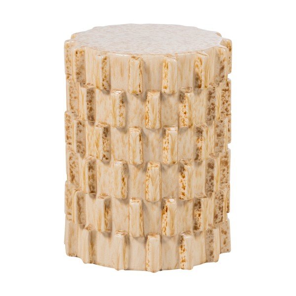 Măsuță auxiliară rotundă din ceramică ø 35 cm Axu – WOOOD