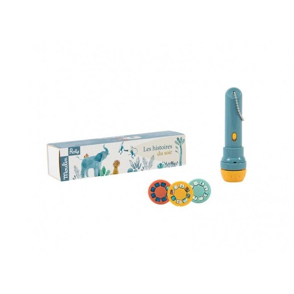 Lanternă - proiector Moulin Roty „Animale sub baobab”-image-2