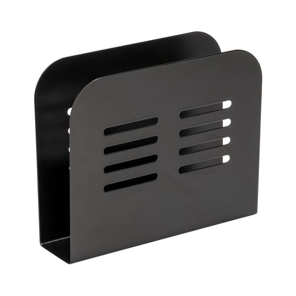 Suport pentru șervețele Wenko Black Outdoor Kitchen Baco, negru-image-4