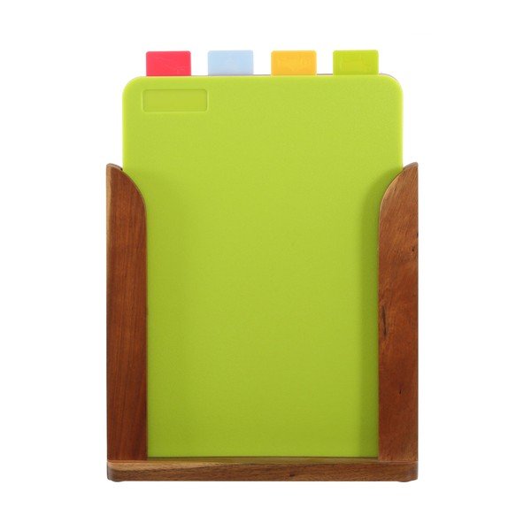 Set 4 tocătoare cu suport Premier Housewares-image-1