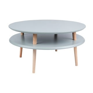 Măsuță de cafea Ragaba UFO, Ø 70 cm, gri închis