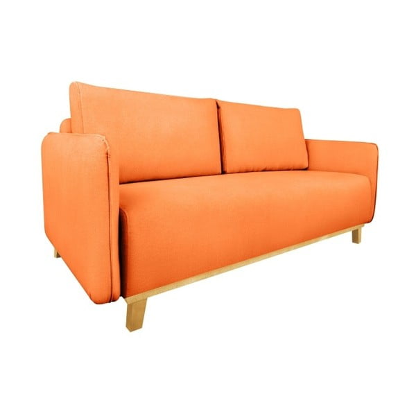 Canapea cu 2 locuri Kooko Home Bebop, portocaliu-image-2