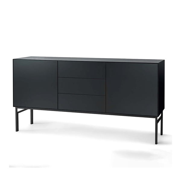 Structură metalică neagră pentru dulap 176x38 cm Edge by Hammel - Hammel Furniture-image-2