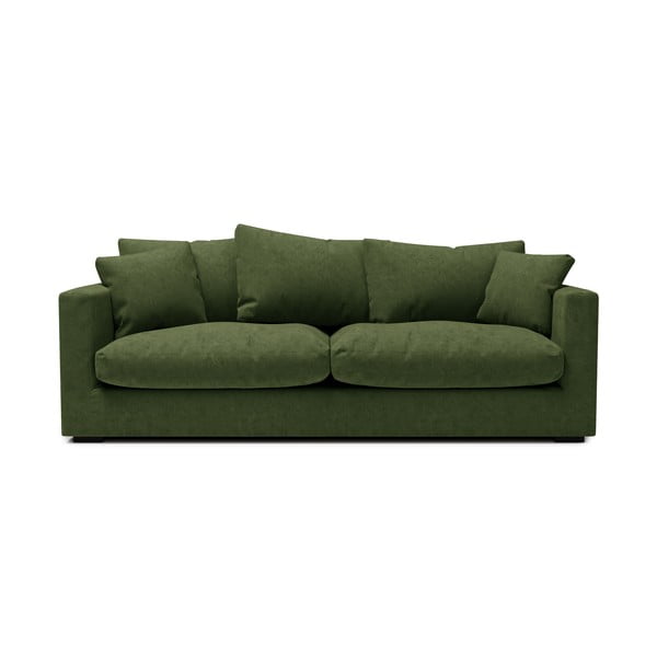 Canapea verde-închis 220 cm Comfy – Scandic