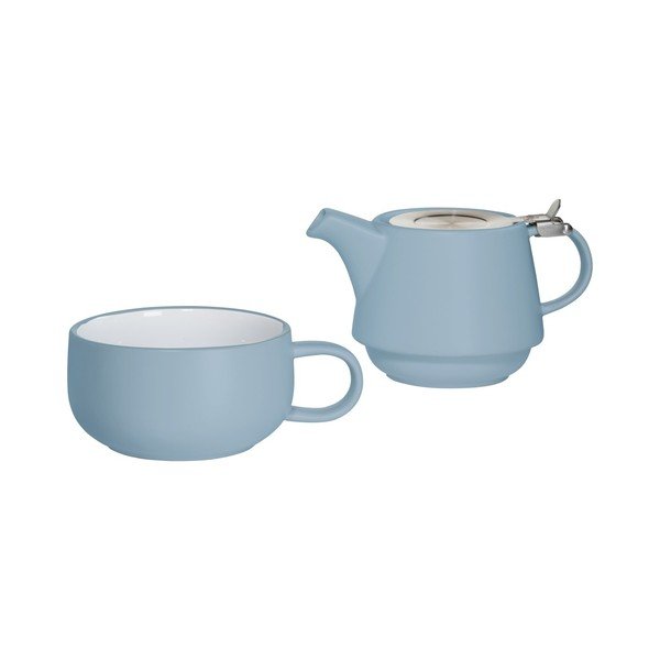 Set ceașcă cu ceainic Maxwell & Williams, albastru
