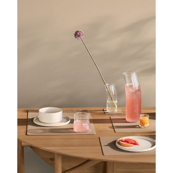 Suport pentru farfurii din piele ecologică 35x45 cm Square L Nupo – LIND DNA-image-1