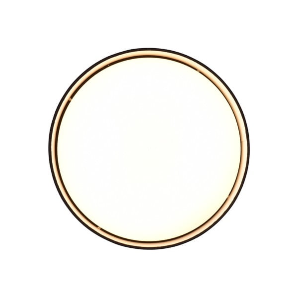 Plafonieră neagră LED ø 30 cm Locarno – Reality-image-3