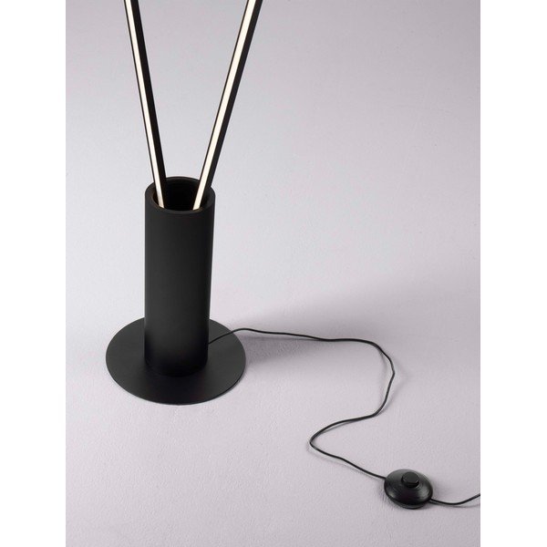 Lampadar negru mat LED cu structură flexibilă din metal (înălțime 181 cm) Kimolia – Nova Luce-image-2