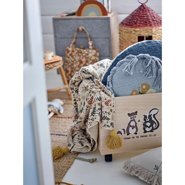 Cutii de depozitare din lemn  pentru copii 2 buc. Nonni - Bloomingville Mini-image-2