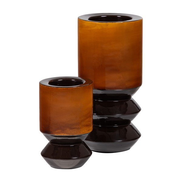 Sfeșnic pentru lumânări pastilă din metal Kiva – WOOOD-image-2