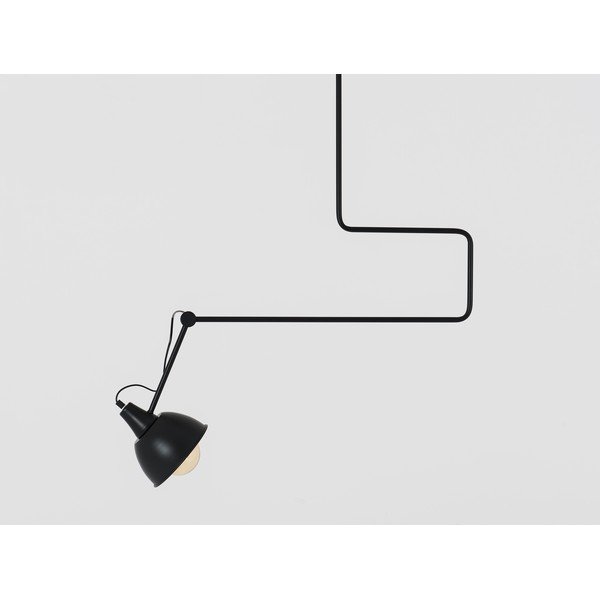 Lustră neagră cu abajur metalic 80x80 cm Coben - CustomForm-image-1