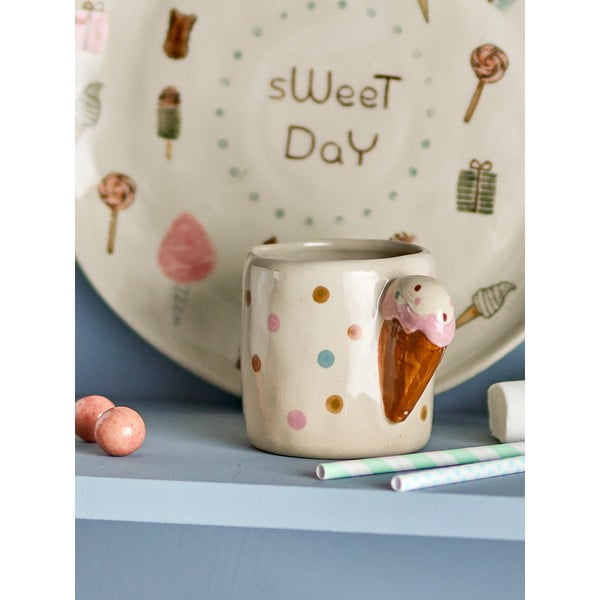 Cană pentru copii bej din ceramică 255 ml Creamy – Bloomingville Mini-image-1