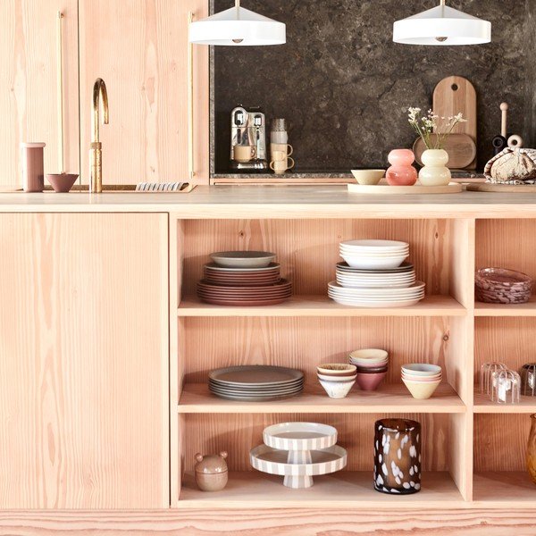 Farfurii teracotă 2 buc. din teracotă ø 27 cm Yuka – OYOY Living Design-image-2