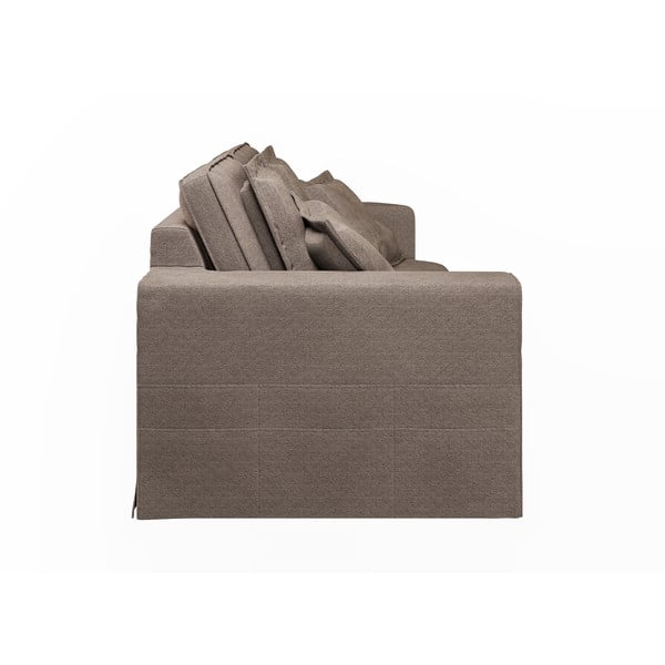 Canapea maro 196 cm Nora – Ropez-image-4