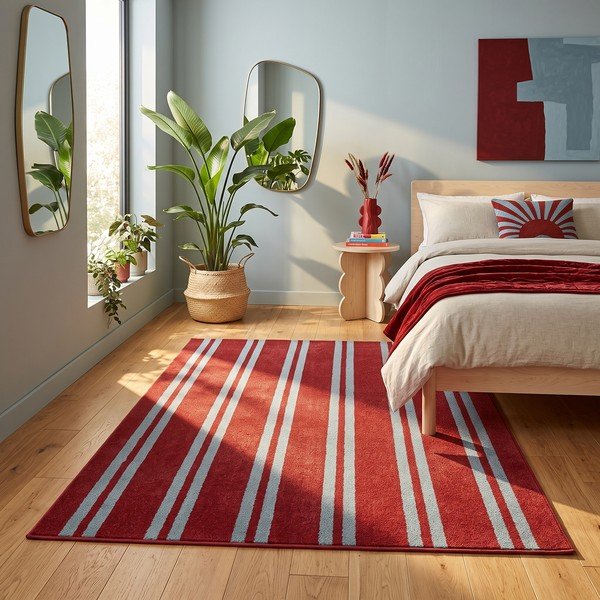 Covor roșu/albastru 160x230 cm Riviera – ESTE-image-4