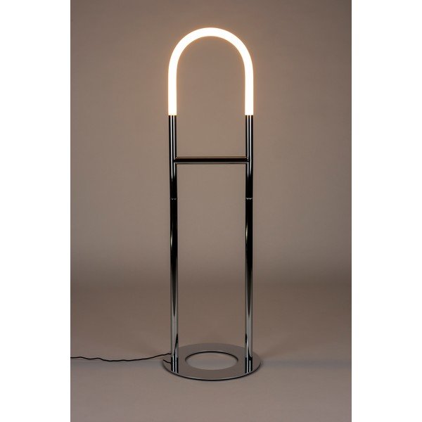 Lampadar argintiu LED cu intensitate reglabilă (înălțime 135 cm) Arch – Zuiver-image-3