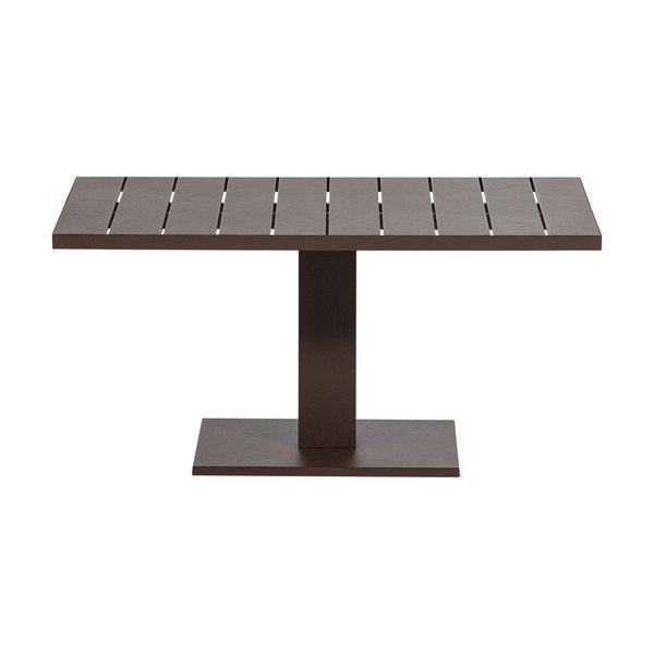 Masă  de grădină din metal 80x100 cm Tesso – WOOOD