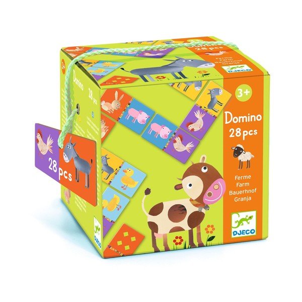 Domino pentru copii Djeco „La fermă”-image-1