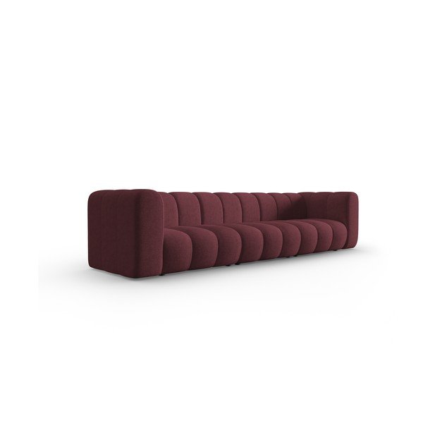 Canapea burgundy 318 cm Lupine – Micadoni Home-image-2