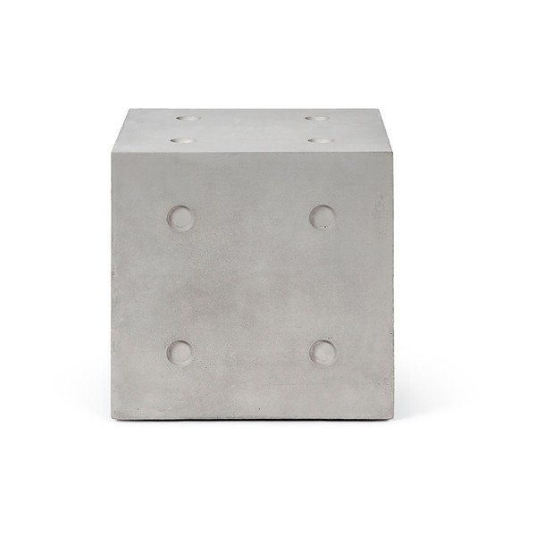 Măsuță auxiliară din beton Lyon Béton Dice-image-3