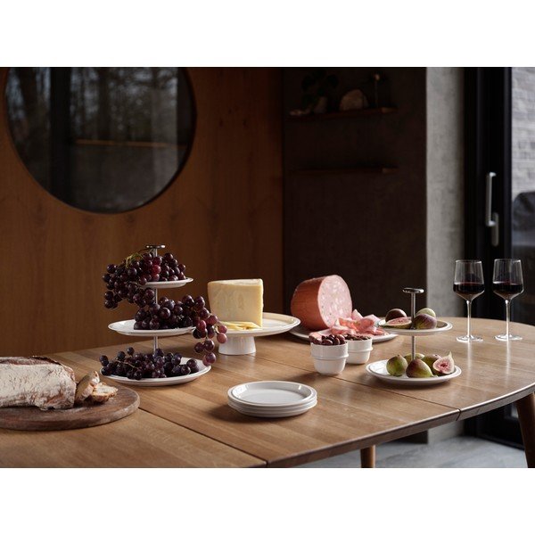 Platou pentru prăjituri din porțelan Eau – Zone-image-3