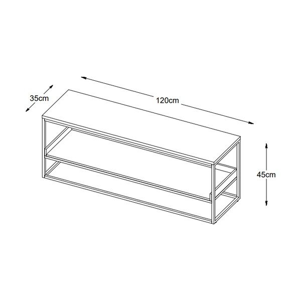 Bancă în culoare naturală Rivoli – Unique Furniture-image-3