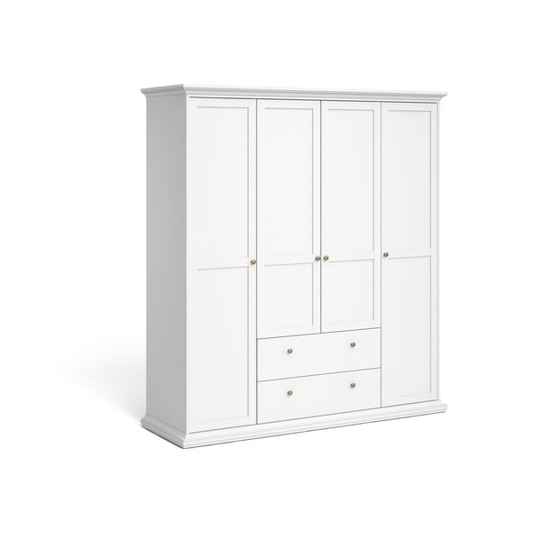 Șifonier alb 181x201 cm Paris – Tvilum-image-2