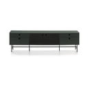 Comodă TV Teulat Punto, negru-verde