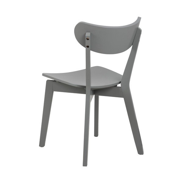 Scaun de sufragerie gri Roxby - Actona-image-4