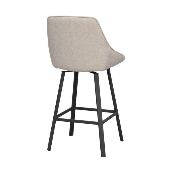 Scaune de bar bej 2 buc. (înălțime șezut 65 cm) Alison – Rowico-image-4