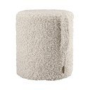 Taburet bej cu tapițerie din țesătură bouclé Teddy – Blomus