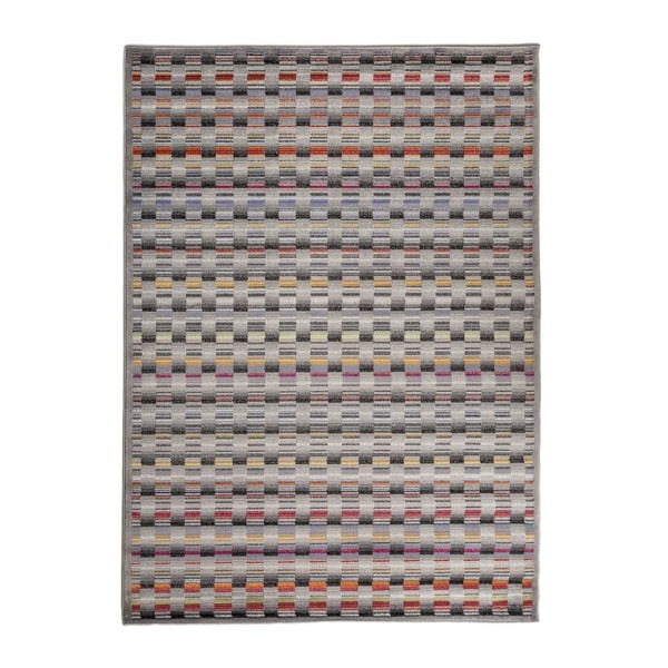 Covor foarte rezistent Floorita Optical Lento, 80 x 150 cm, gri