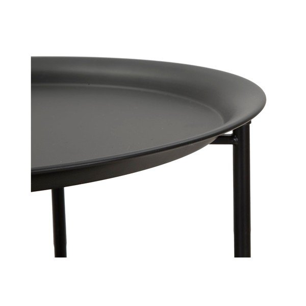 Măsuță auxiliară rotundă din metal ø 40 cm Osaka – Mauro Ferretti-image-3