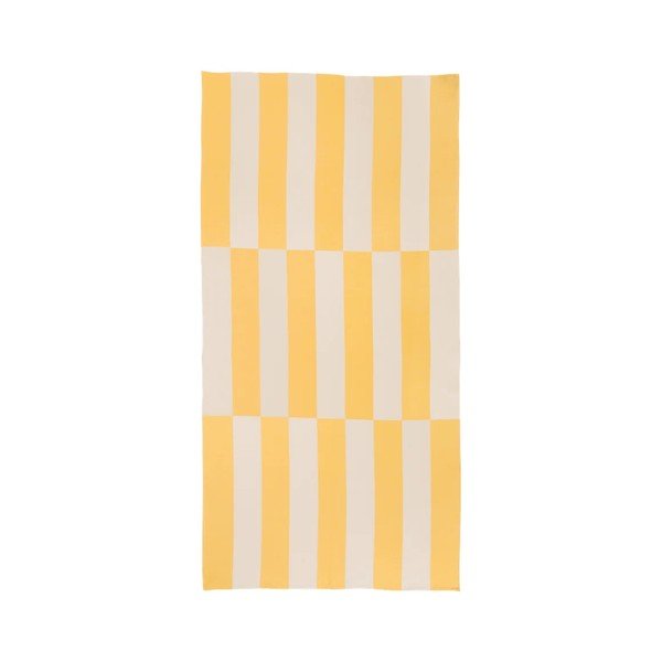 Prosop de plajă galben din bumbac 100x160 cm Su – noo.ma