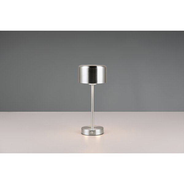 Veioză argintie LED cu intensitate reglabilă (înălțime 30 cm) Jeff – Reality-image-3