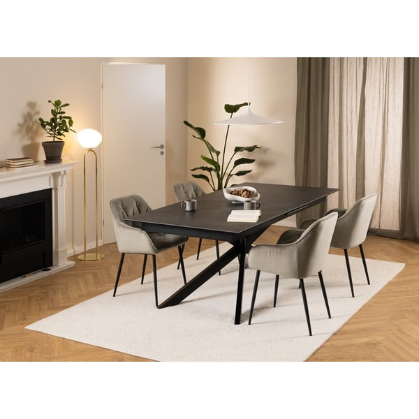 Masă de dining extensibilă din ceramică 100x240 cm Irwine – Actona-image-1